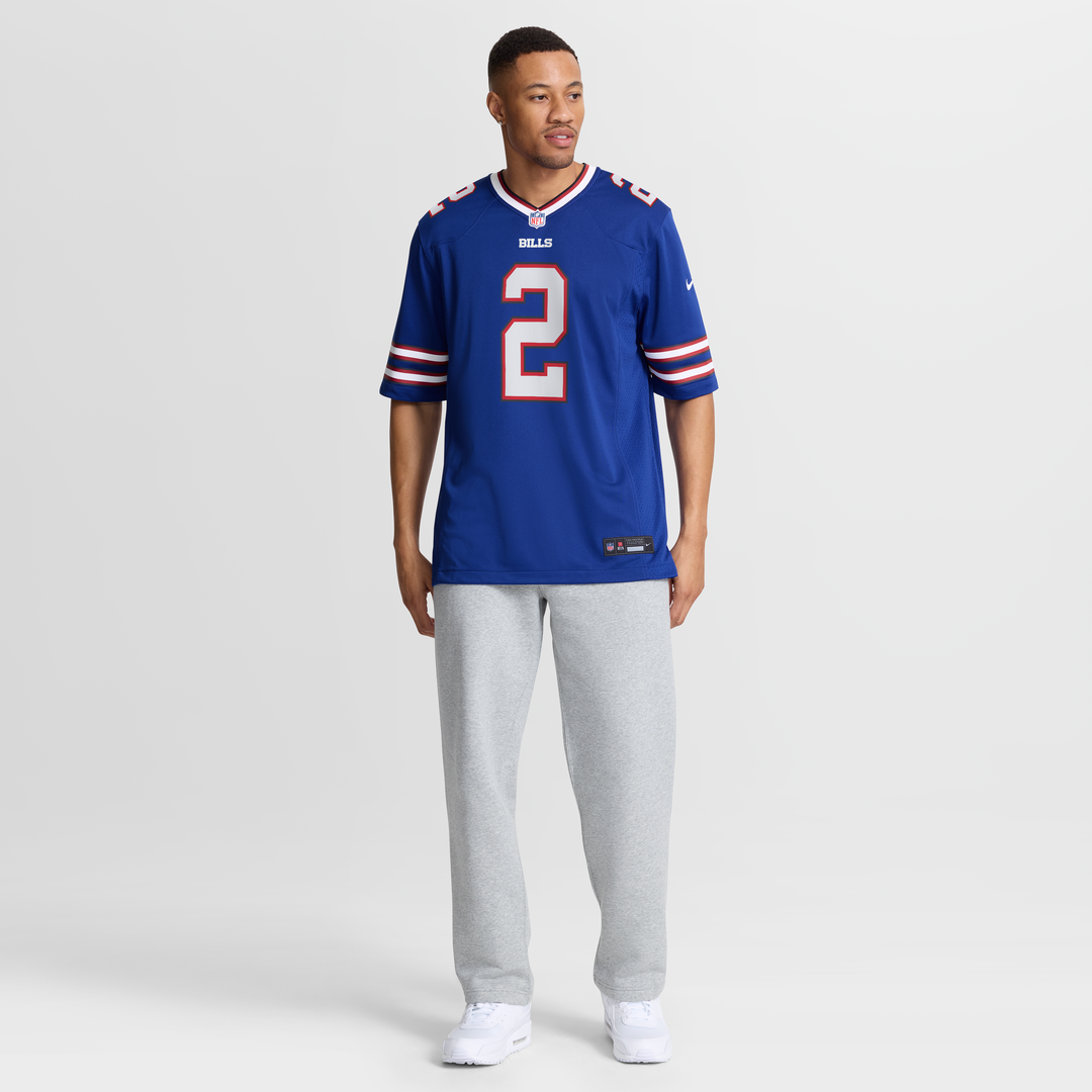 Men's Buffalo Bills Tyler Bass Nike Royal Game Player Jersey product image 7