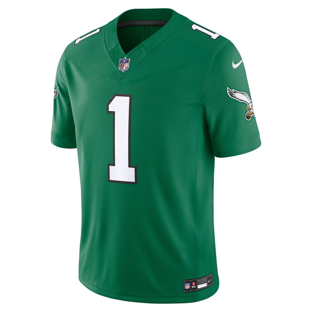 Men's Philadelphia Eagles Jalen Hurts Nike Kelly Green product image 2