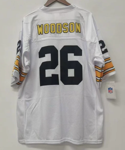 Rod Woodson Pittsburgh Steelers Jersey white Mitchell & Ness product image 1, provided for visual reference and product
