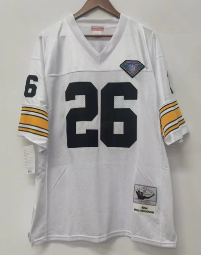 Rod Woodson Pittsburgh Steelers Jersey white Mitchell & Ness product image 2, provided for visual reference and product