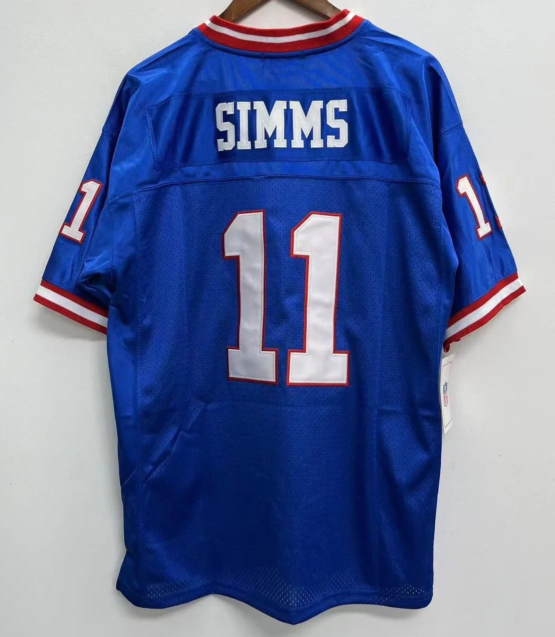 Phil Simms New York Giants YOUTH KIDS Jersey product image 2, provided for visual reference and product detail review