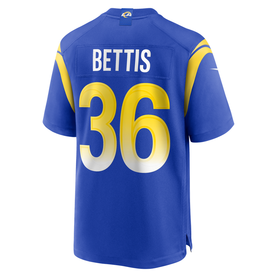Men's Los Angeles Rams Jerome Bettis Nike Royal Game product image 3