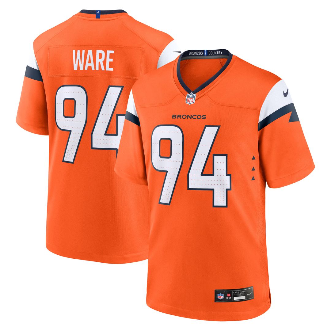 Men's Denver Broncos DeMarcus Ware Nike Orange Team Retired product image 1