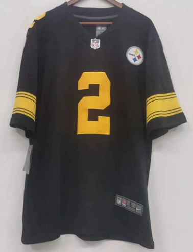Michael Vick Pittsburgh Steelers Jersey black product image 2, provided for visual reference and product detail review