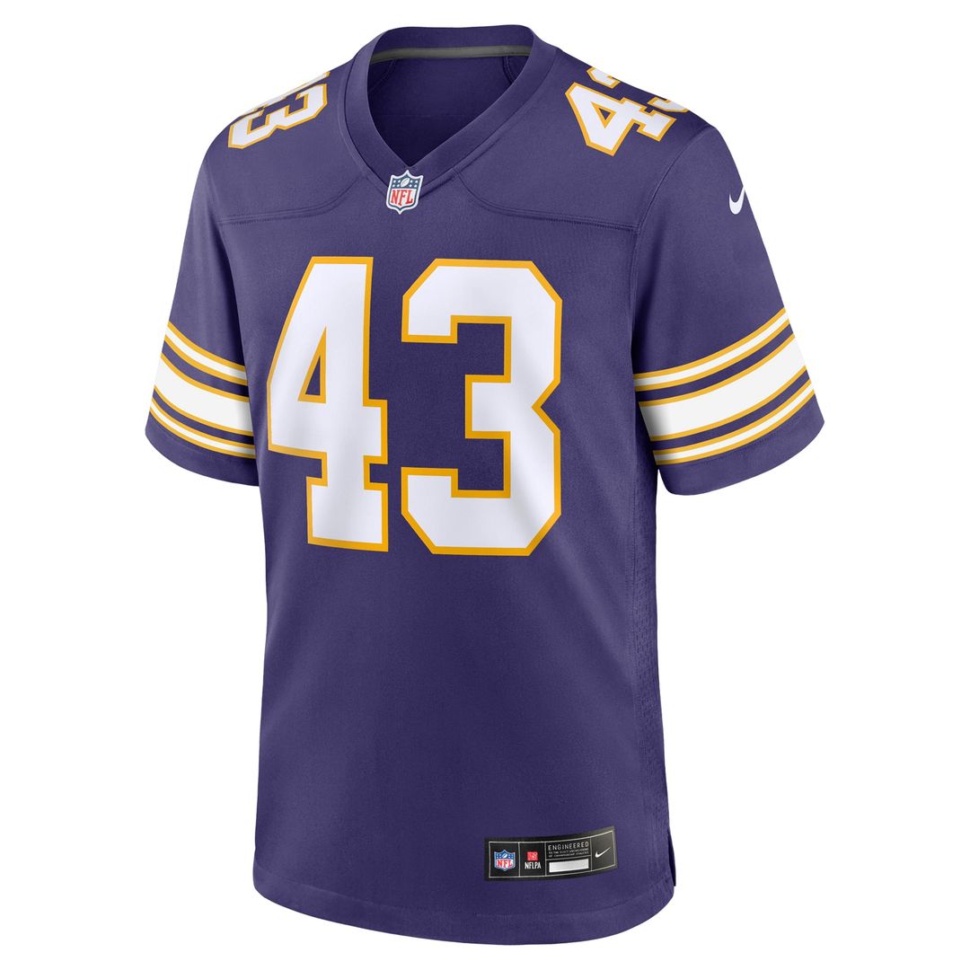 Men's Minnesota Vikings Andrew Van Ginkel Nike Purple product image 2