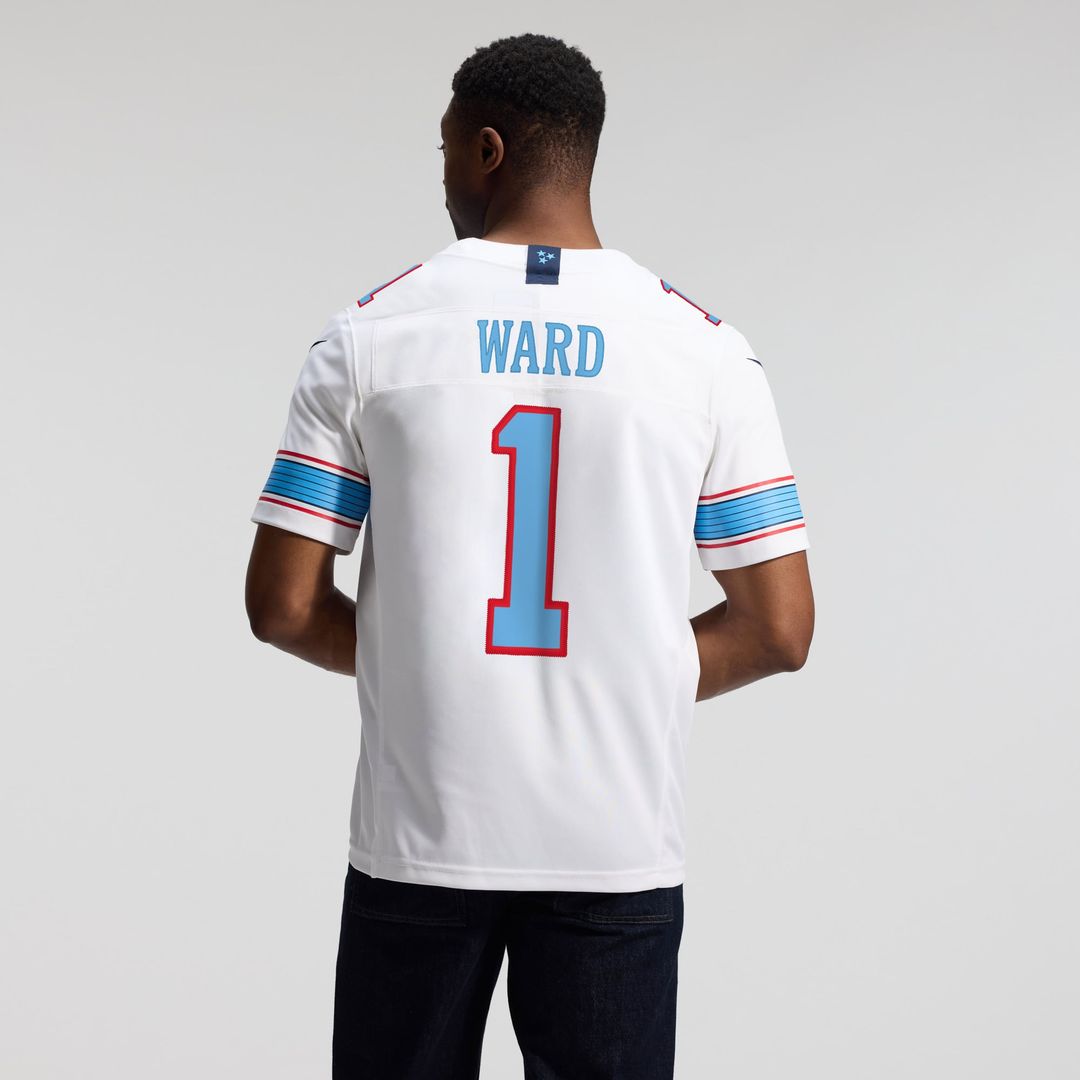 Men's Tennessee Titans Cameron Ward Nike Light Blue Team product image 31