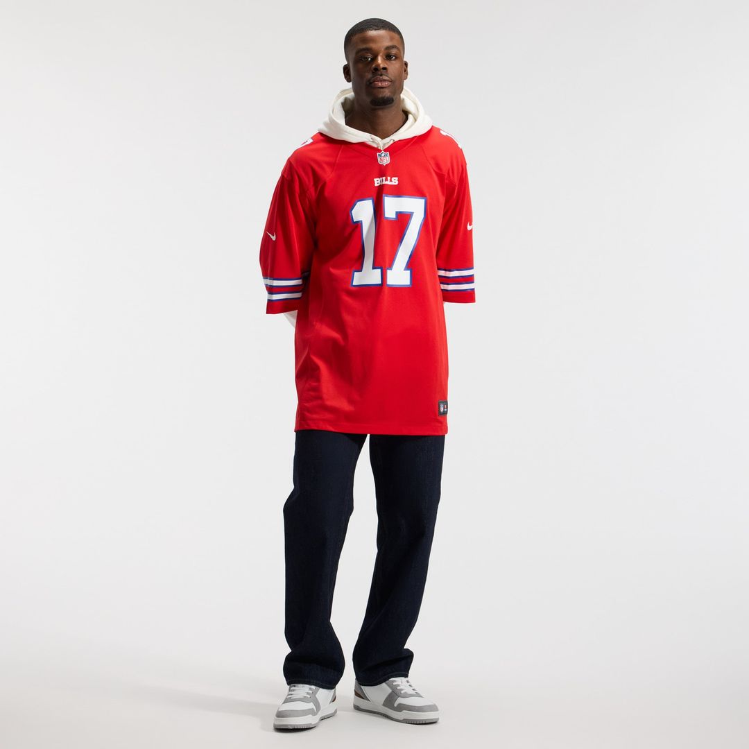 Men's Buffalo Bills Josh Allen Nike Red Alternate Game product image 4