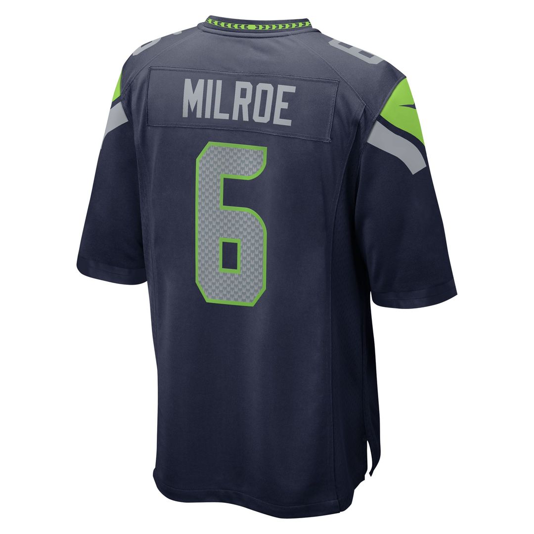 Men's Seattle Seahawks Jalen Milroe Nike College Navy 2025 product image 3