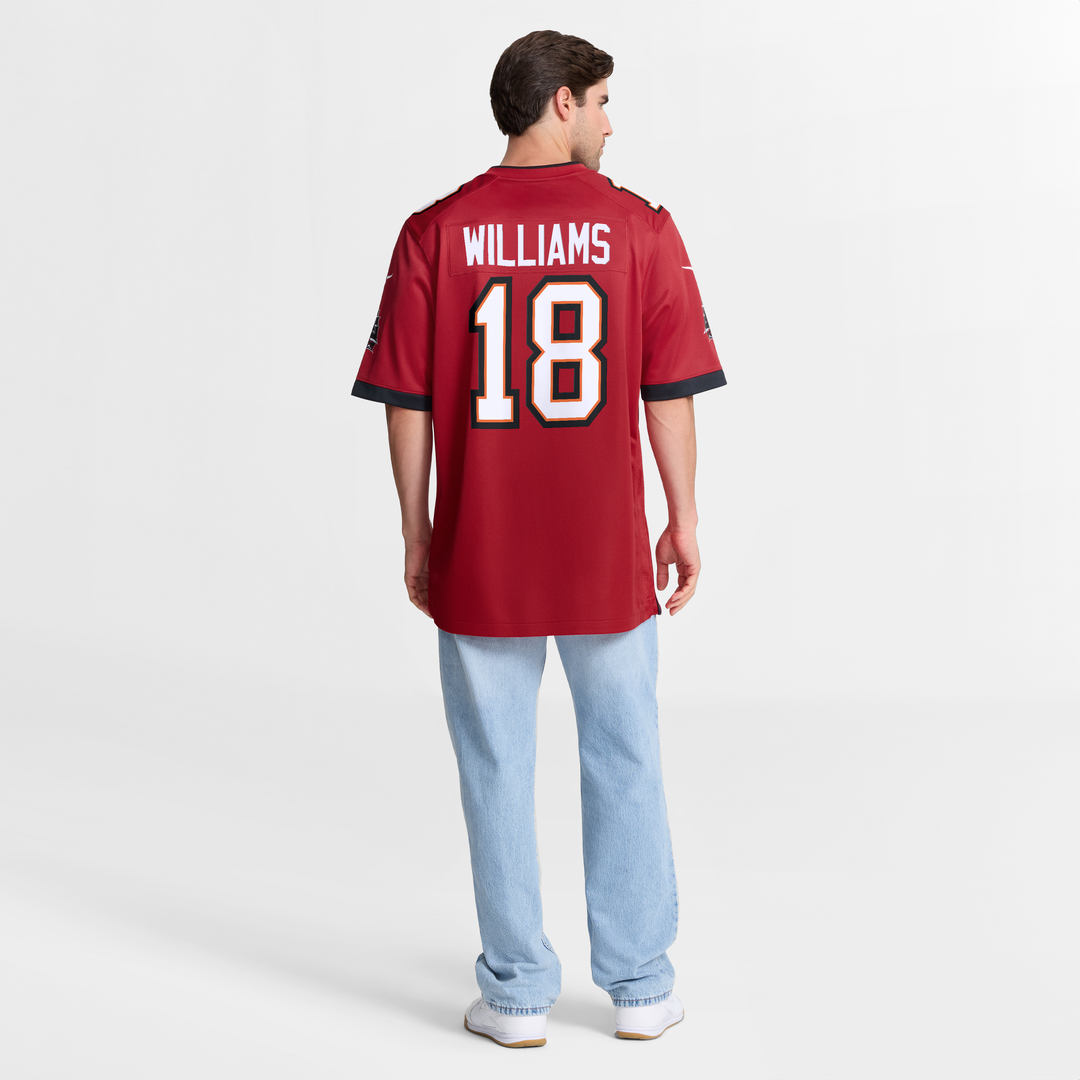 Men's Tampa Bay Buccaneers Josh Williams Nike Red Team Game product image 8