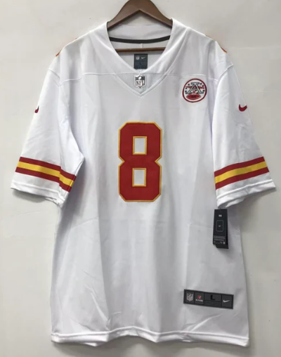 DeAndre Hopkins Kansas City Chiefs Official NFL Nike Jersey white product image 2, provided for visual reference and product