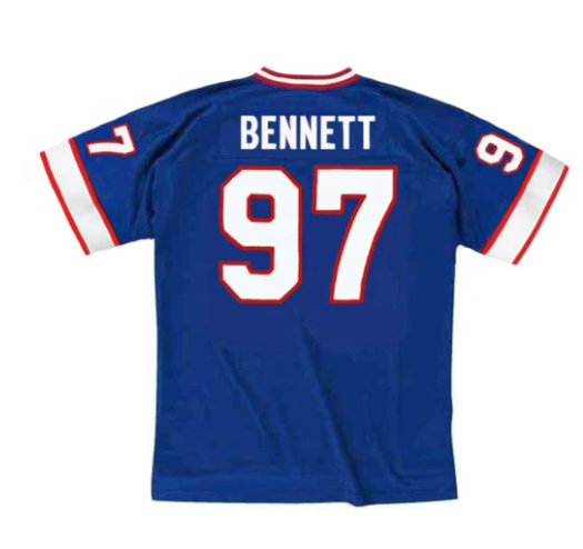 Cornelius Bennett Buffalo Bills NFL Mitchell & Ness Jersey product image 1, provided for visual reference and product detail