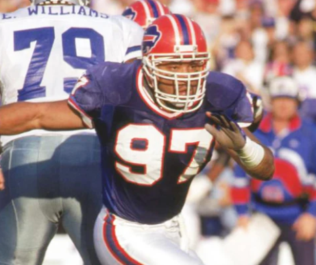 Cornelius Bennett Buffalo Bills NFL Mitchell & Ness Jersey product image 4, provided for visual reference and product detail
