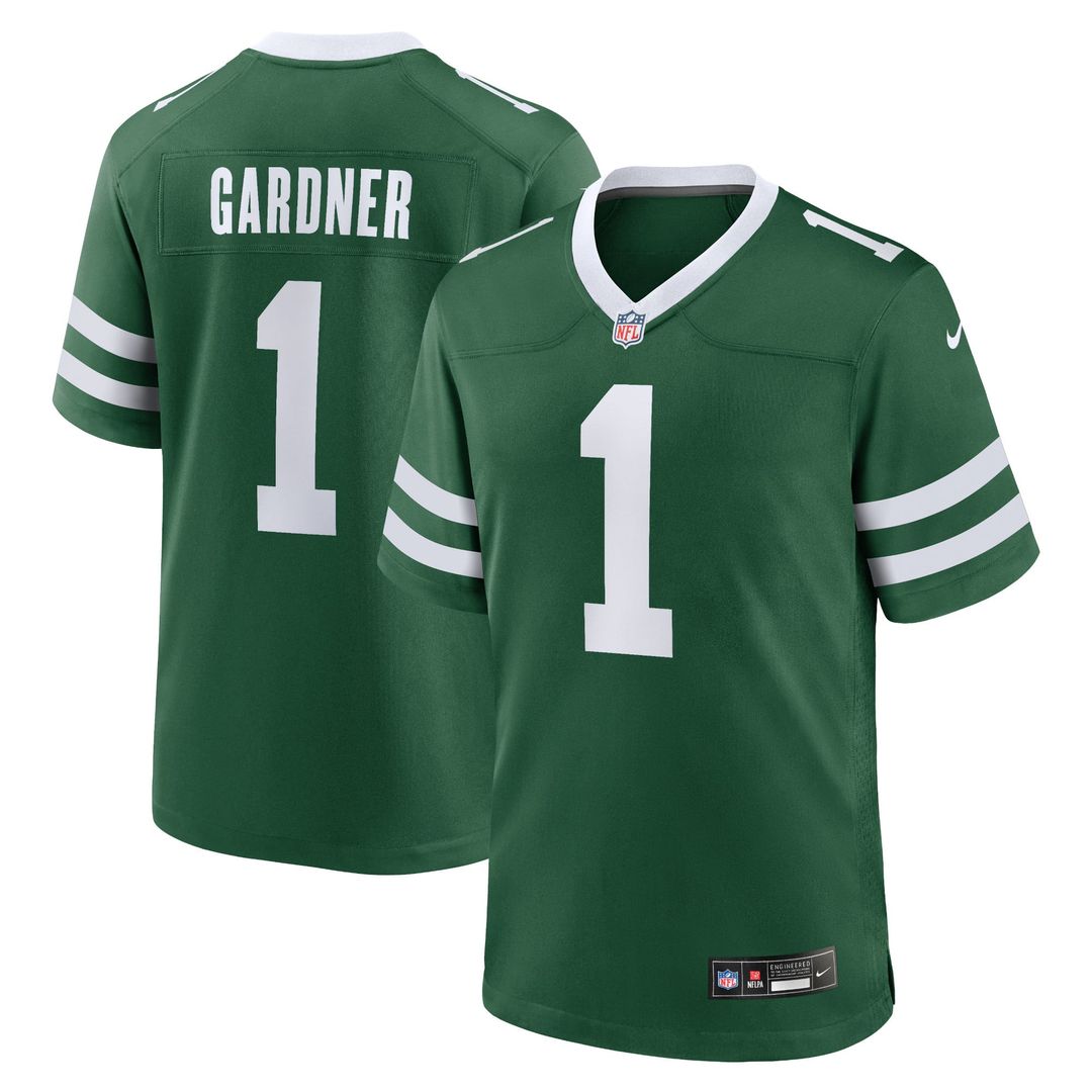 Men's New York Jets Ahmad Sauce Gardner Nike Legacy Green product image 1