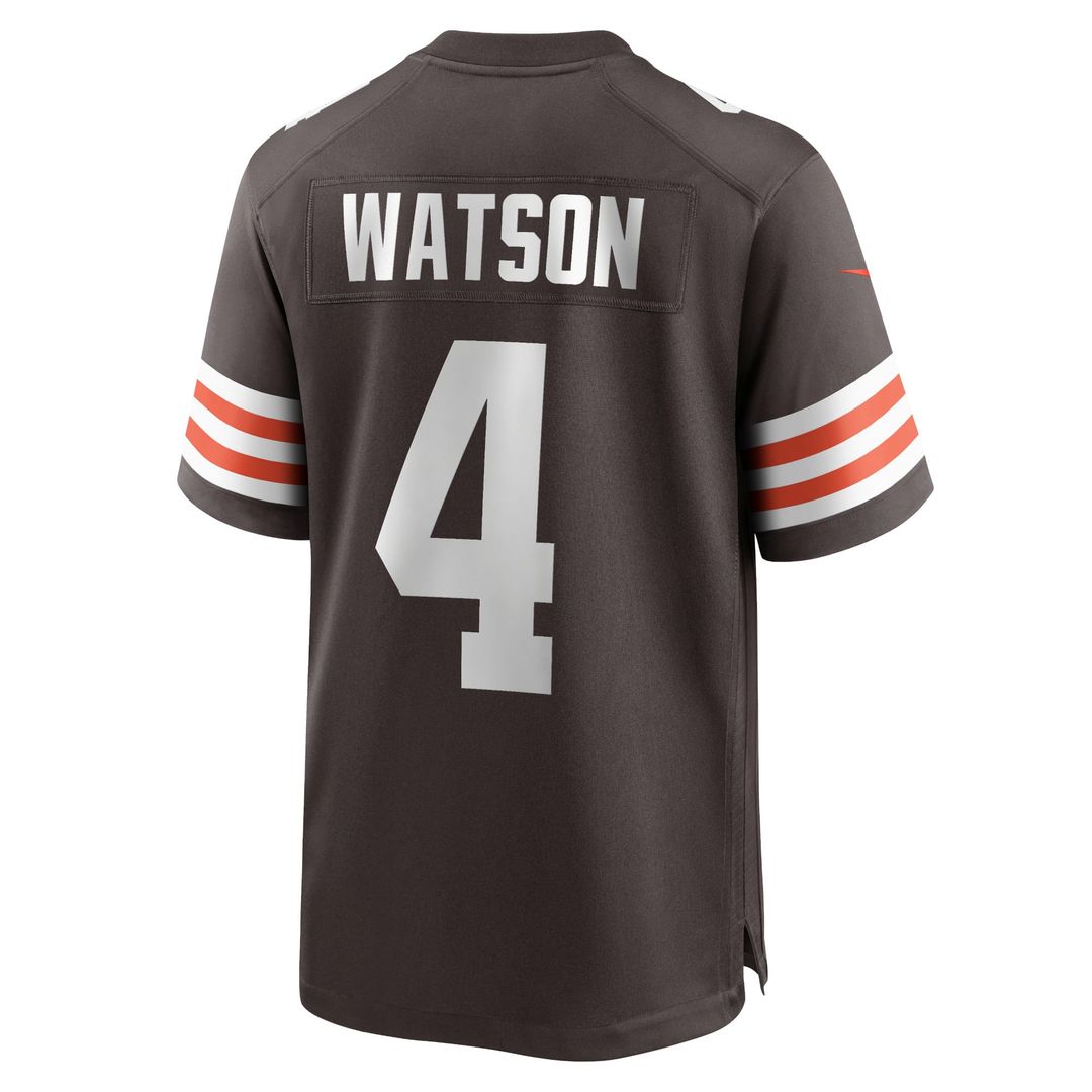 Men's Cleveland Browns Deshaun Watson Nike Brown Game Jersey product image 3