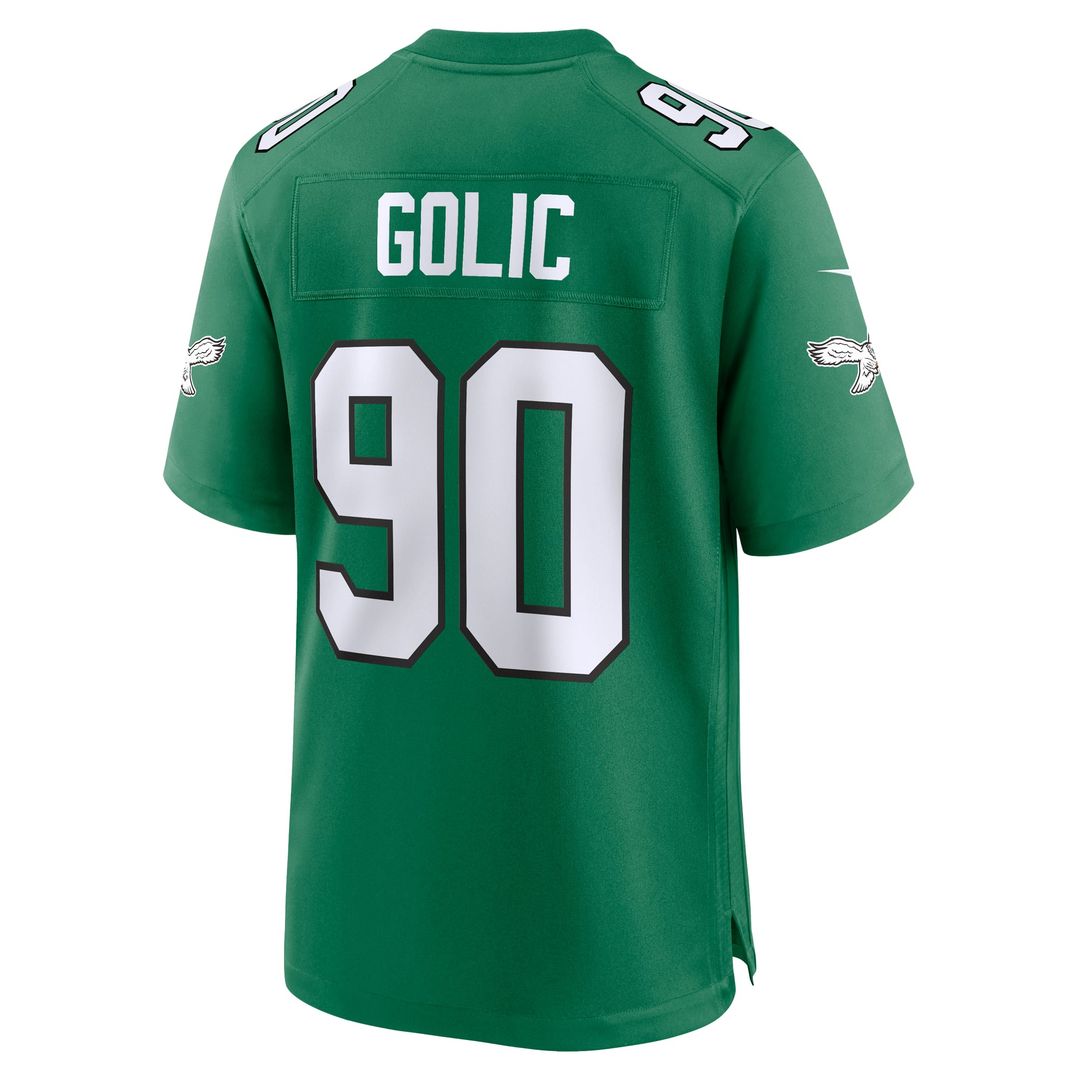 Men's Philadelphia Eagles Mike Golic Nike Kelly Green product image 3