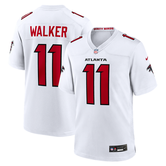 Men's Atlanta Falcons Jalon Walker Nike White Game Jersey product image 1