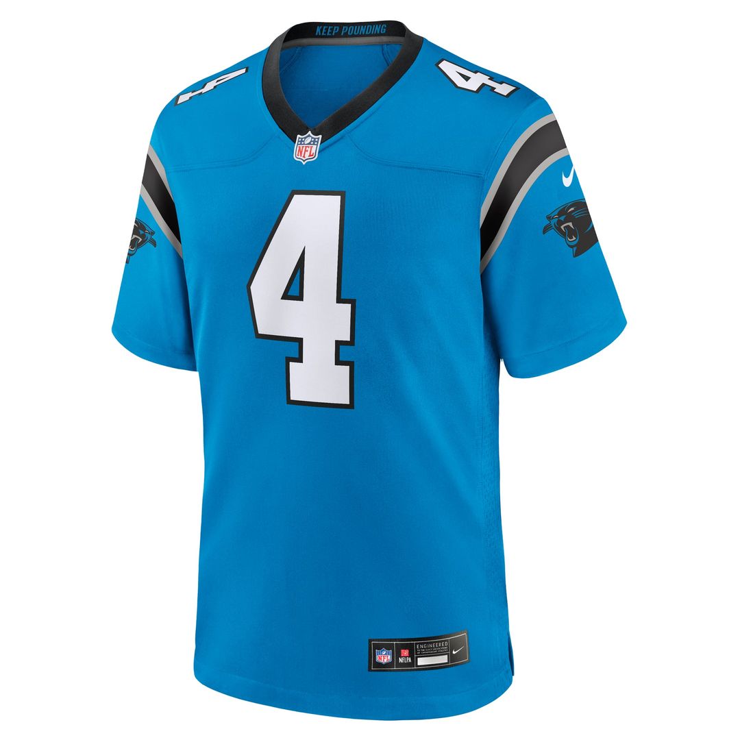 Men's Carolina Panthers Tetairoa McMillan Nike Black Team product image 14