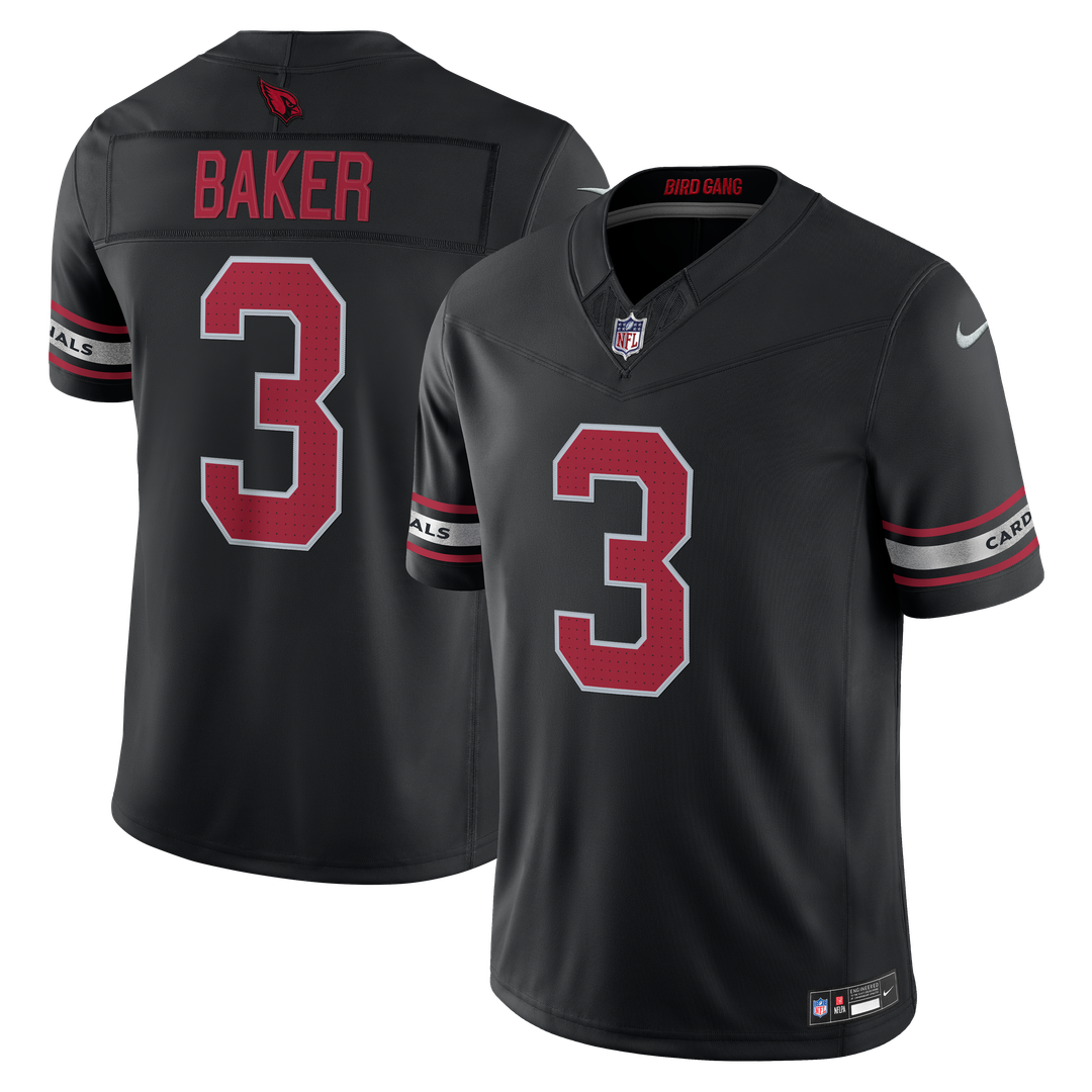Men's Arizona Cardinals Budda Baker Nike Black Alternate product image 1