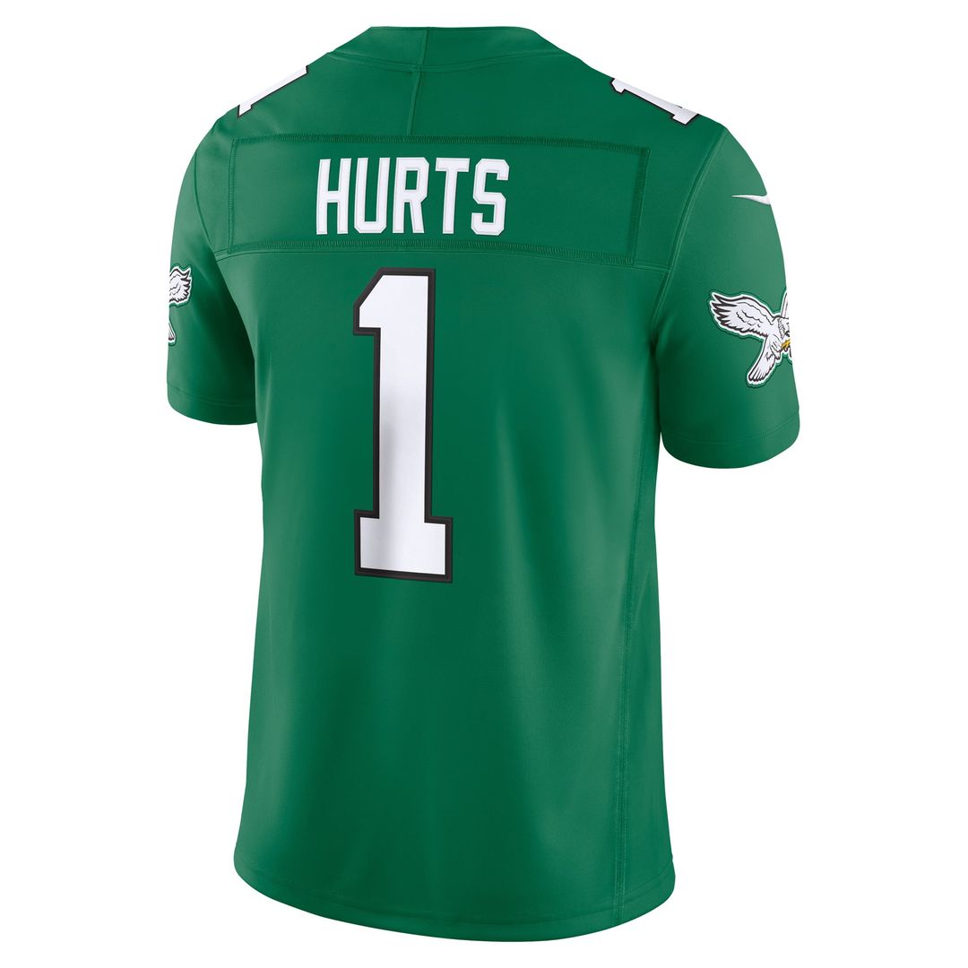 Men's Philadelphia Eagles Jalen Hurts Nike Kelly Green product image 6