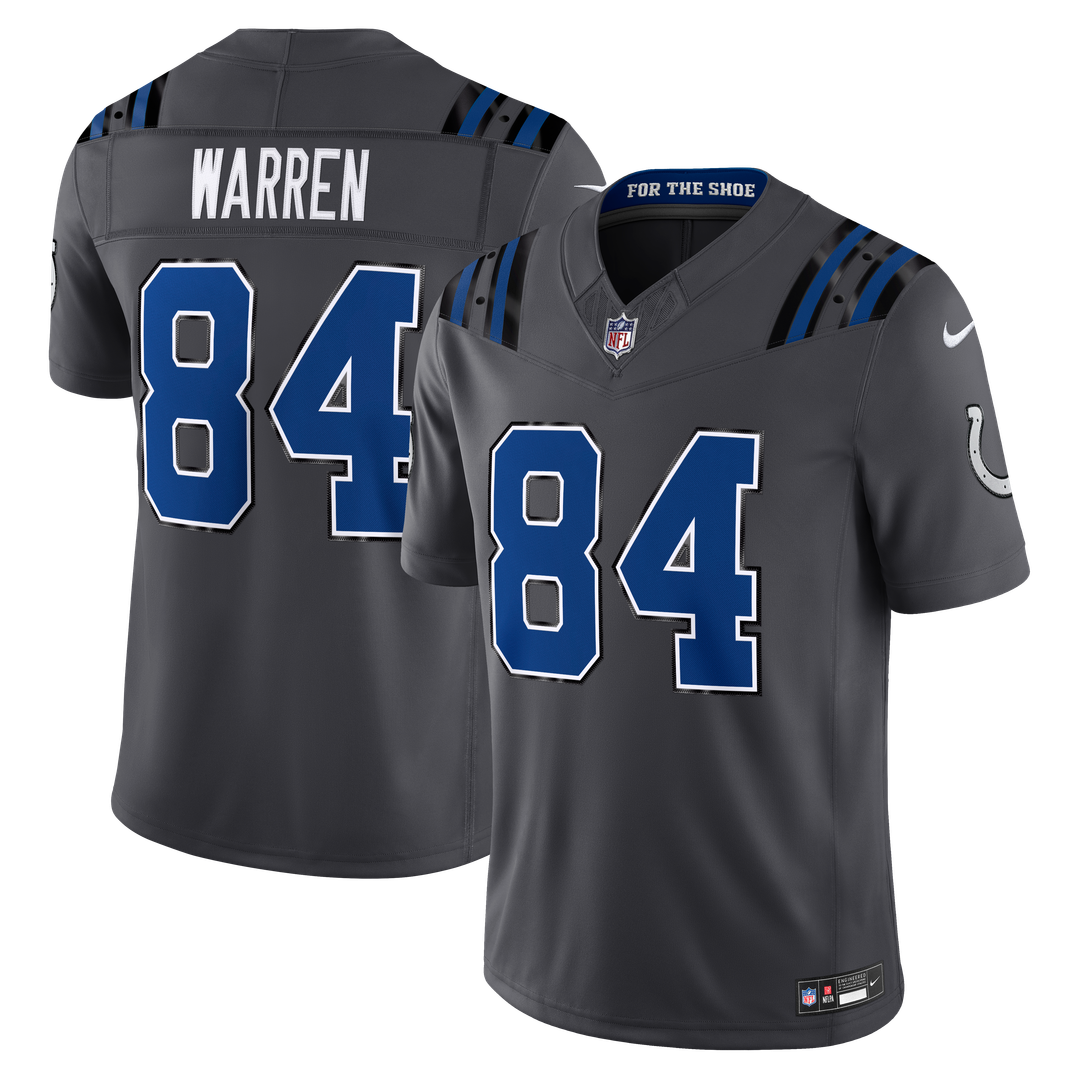 Men's Indianapolis Colts Tyler Warren Nike Anthracite 2026 product image 1