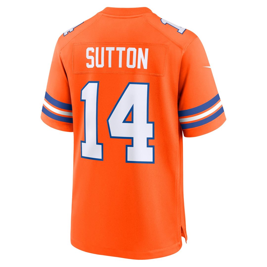 Men's Denver Broncos Courtland Sutton Nike Orange Alternate product image 3