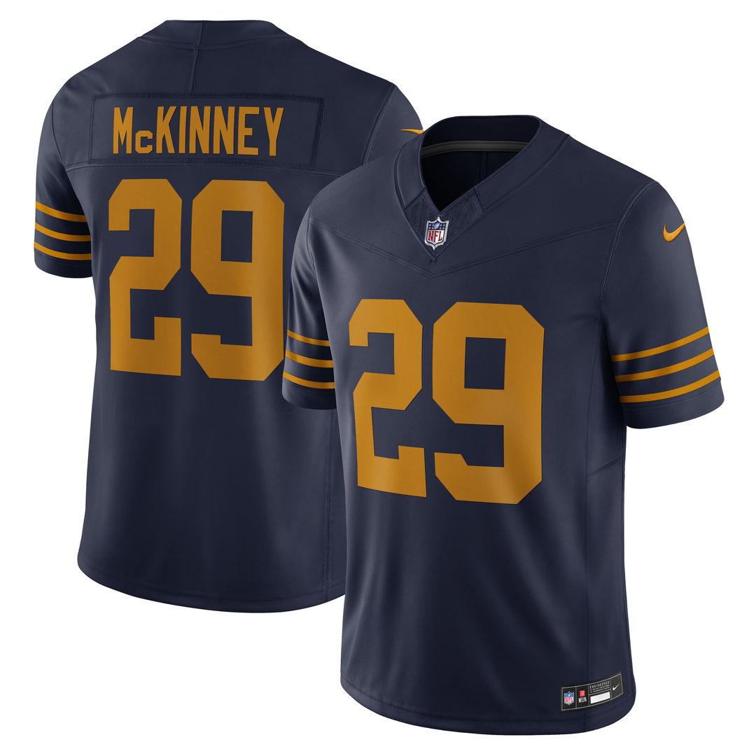 Men's Green Bay Packers Xavier McKinney Nike Navy The 1923 product image 1