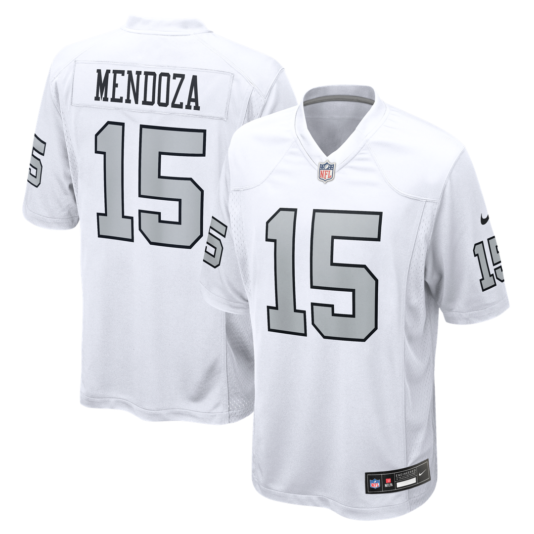 Men's Las Vegas Raiders Fernando Mendoza Nike White product image 1