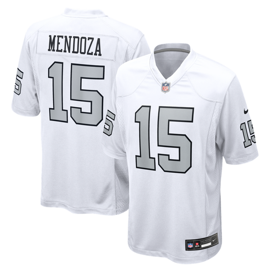 Men's Las Vegas Raiders Fernando Mendoza Nike White product image 1