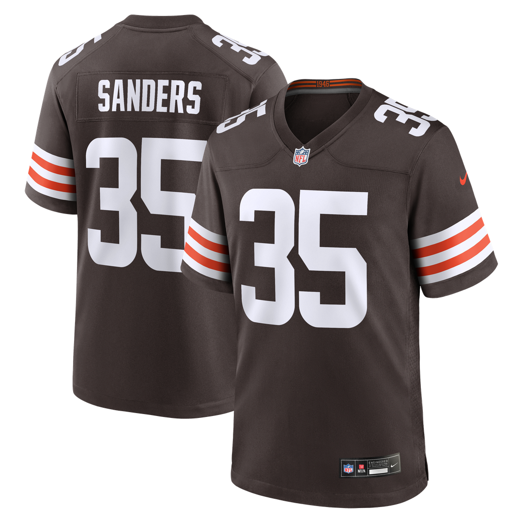 Men's Cleveland Browns Raheim Sanders Nike Brown Team Game product image 1