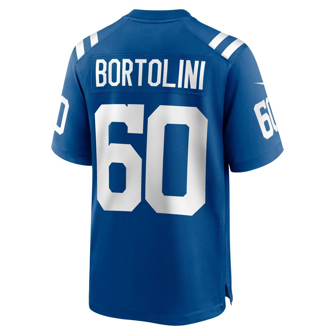 Men's Indianapolis Colts Tanor Bortolini Nike Royal Game product image 3