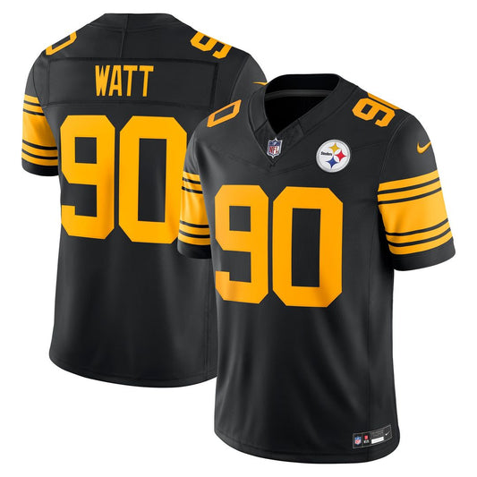 Men's Pittsburgh Steelers T.J. Watt Nike Black Alternate product image 1