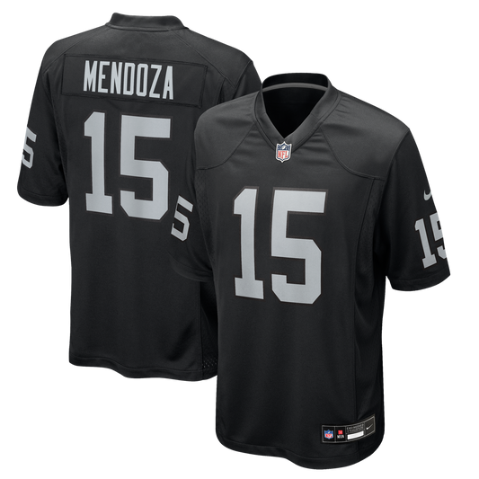 Men's Las Vegas Raiders Fernando Mendoza Nike Black Team product image 1
