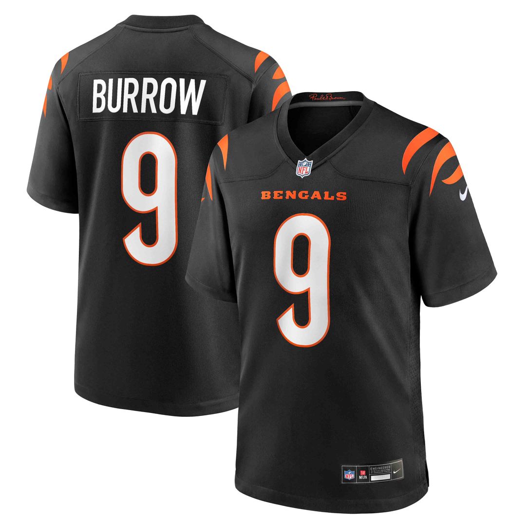 Men's Cincinnati Bengals Joe Burrow Nike Orange Alternate product image 13