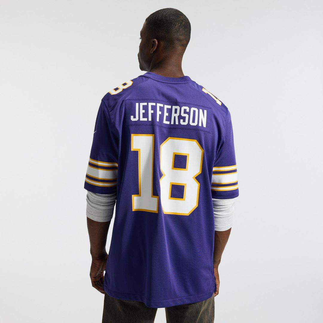 Men's Minnesota Vikings Justin Jefferson Nike Purple product image 3