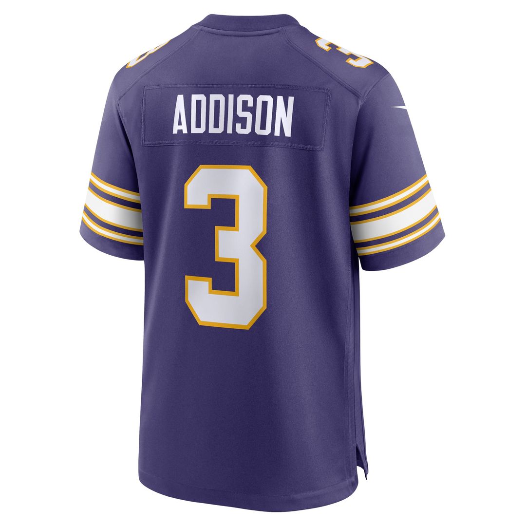 Men's Minnesota Vikings Jordan Addison Nike White Away Game product image 9