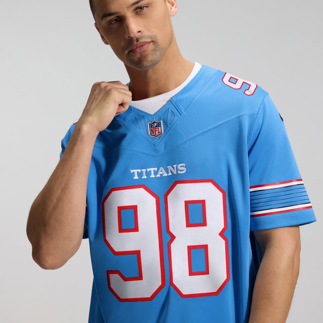 Men's Tennessee Titans Jeffery Simmons Nike White Vapor product image 34