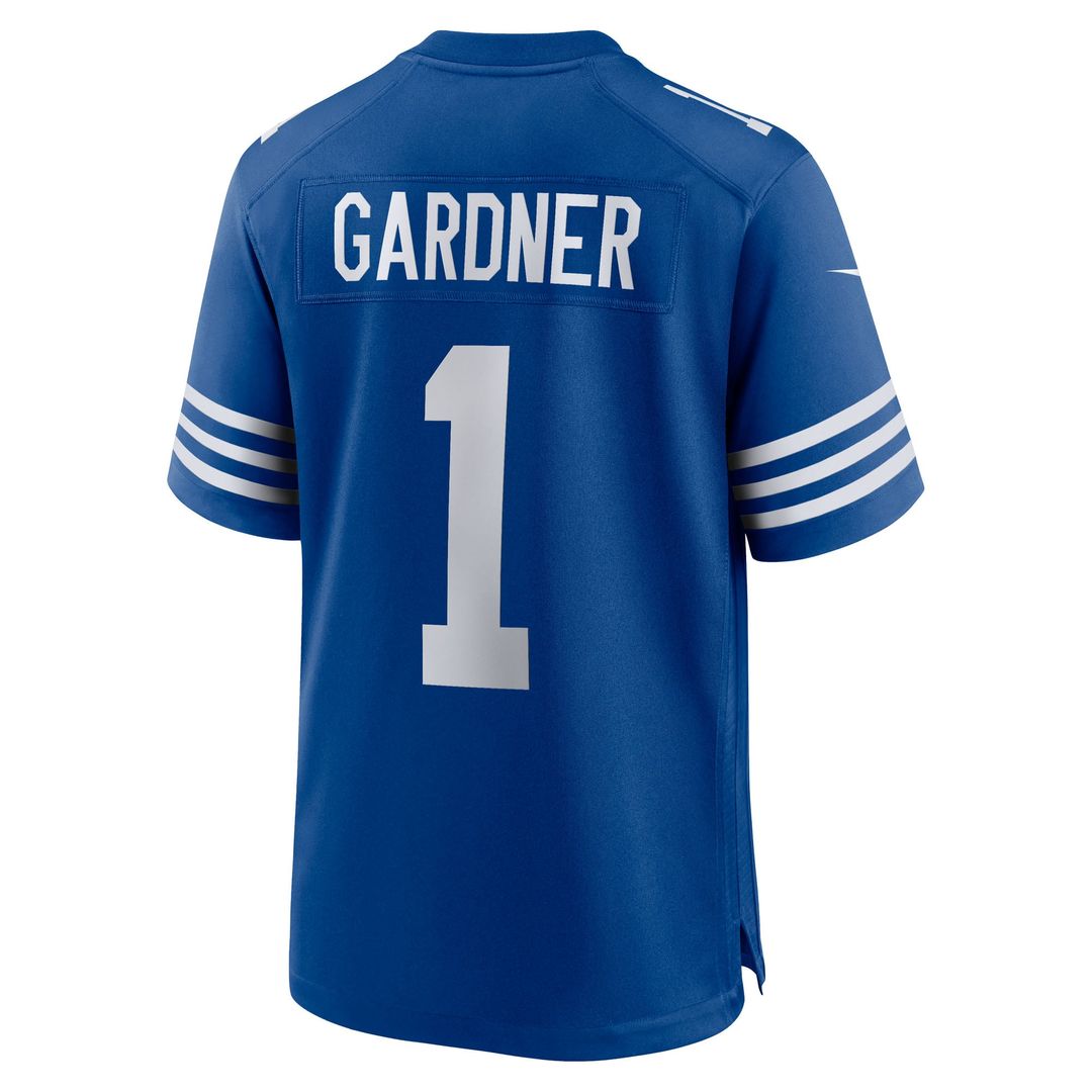 Men's Indianapolis Colts Ahmad Sauce Gardner Nike Royal product image 3