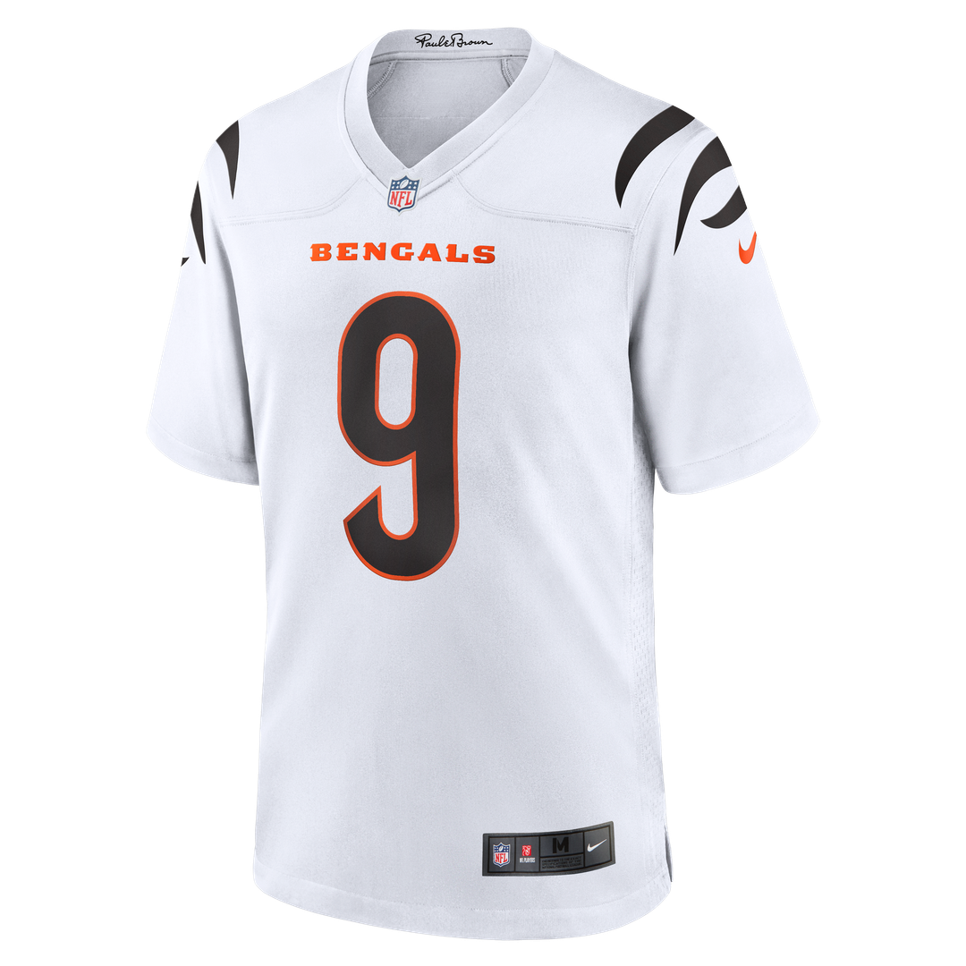Men's Cincinnati Bengals Joe Burrow Nike White Game Jersey product image 6