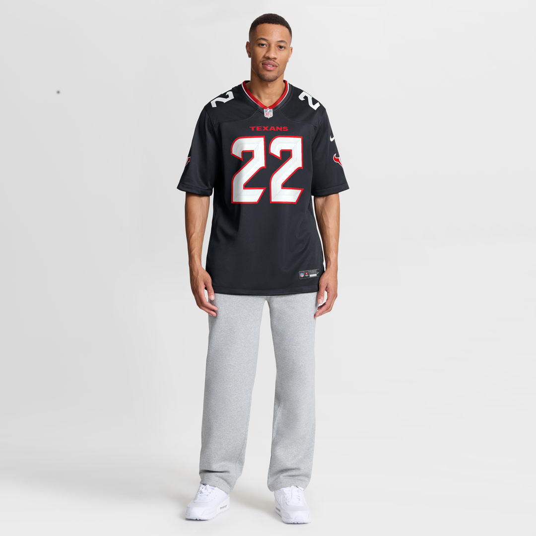 Men's Houston Texans Jaylin Smith Nike Navy Team Game Jersey product image 7