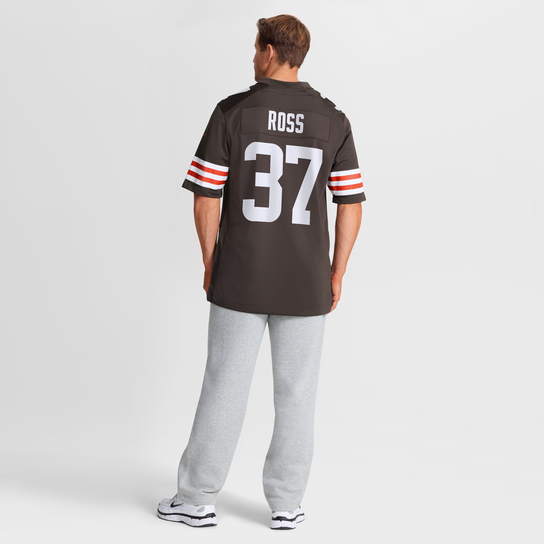Men's Cleveland Browns D'Angelo Ross Nike Brown Team Game product image 3