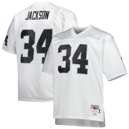 Men's Las Vegas Raiders Bo Jackson Mitchell & Ness White product image 1