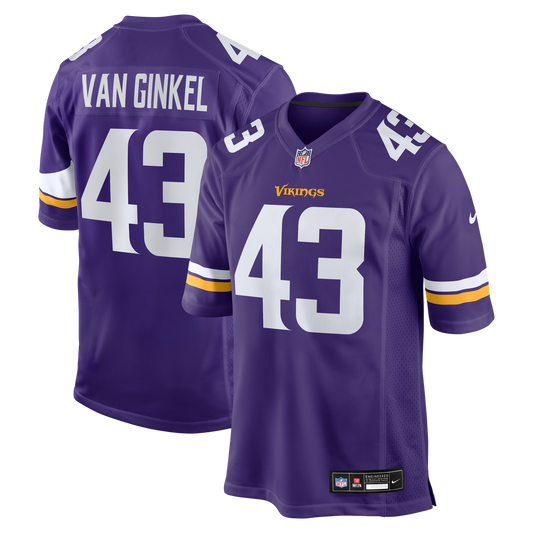 Men's Minnesota Vikings Andrew Van Ginkel Nike Purple Team product image 1