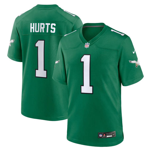 Men's Philadelphia Eagles Jalen Hurts Nike Kelly Green product image 1