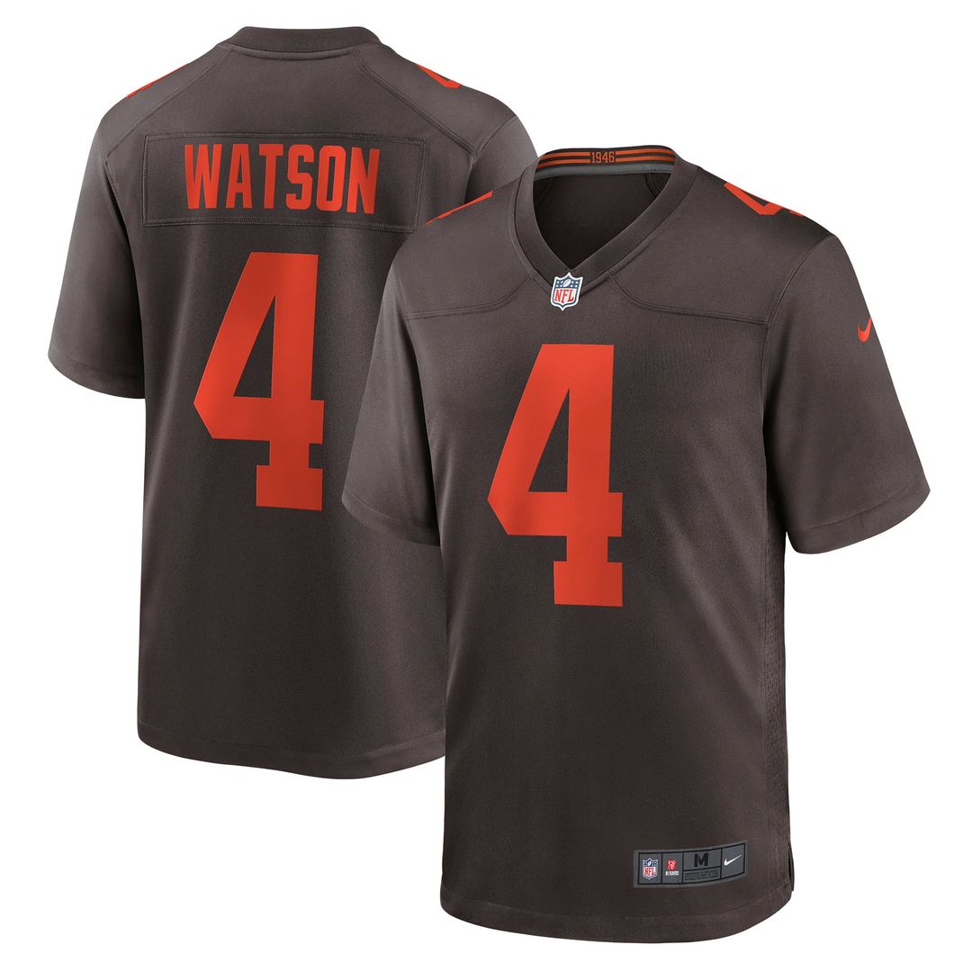 Men's Cleveland Browns Deshaun Watson Nike White Alternate product image 6