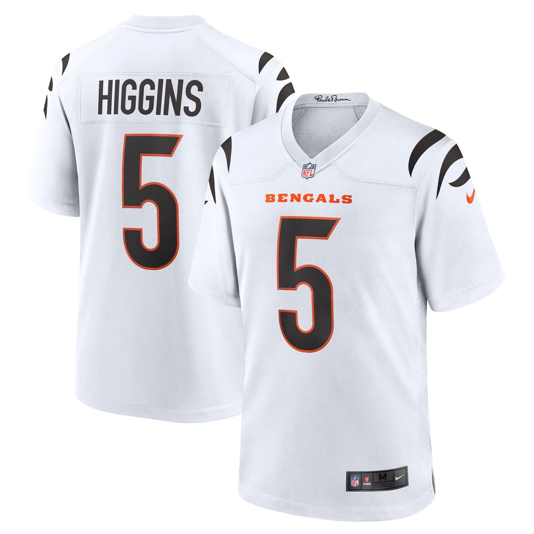 Men's Cincinnati Bengals Tee Higgins Nike Black Game Player product image 17