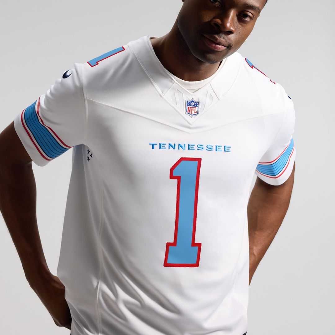 Men's Tennessee Titans Cameron Ward Nike Light Blue Team product image 35