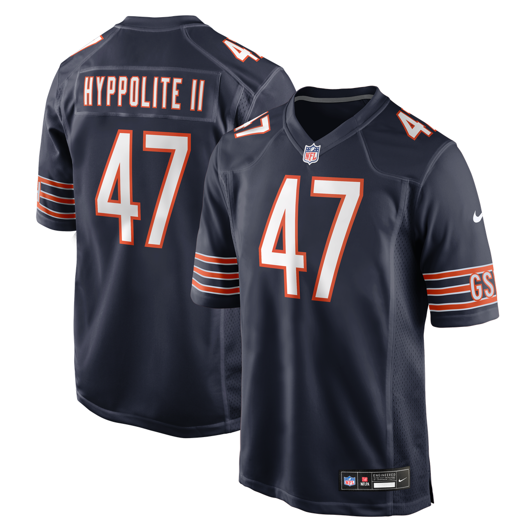 Men's Chicago Bears Ruben Hyppolite II Nike Navy Team Game product image 1