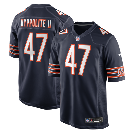Men's Chicago Bears Ruben Hyppolite II Nike Navy Team Game product image 1