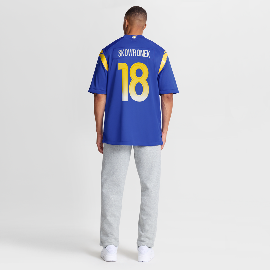 Men's Los Angeles Rams Ben Skowronek Nike Royal Game Jersey product image 8