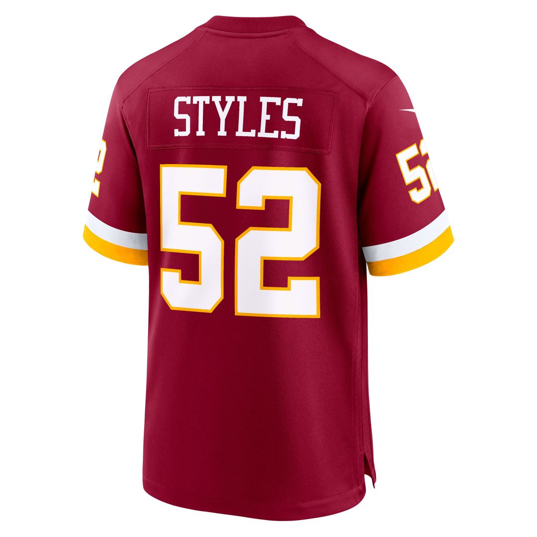 Men's Washington Commanders Sonny Styles Nike Black Game product image 24